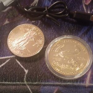 Gold Coins with Protective Case